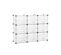 Cubo de Almacenamiento con Puertas Blanco