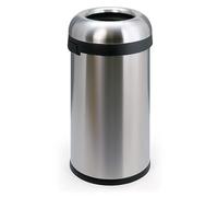 Cubo de basura abierto simplehuman, capacidad 60 l, H x Ø 760 x 400 mm