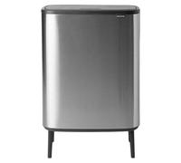 Cubo de basura Brabantia Bo Touch, modelo alto, 545 mm de altura, 312 mm de ancho, 815 mm de profundidad, 7,5 kg de peso, 1 unidad