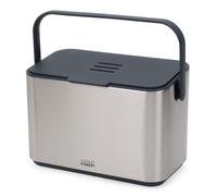 Cubo de basura COLLECT 30145 4 l, plateado, acero inoxidable, Joseph Joseph