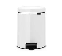 Cubo de basura con pedal NEWICON, 5 l, blanco, Brabantia