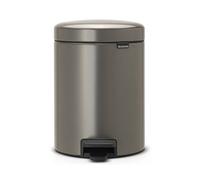 Cubo de basura con pedal NEWICON, 5 l, platino, Brabantia