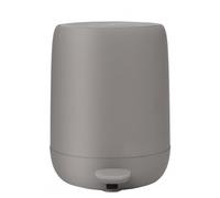 Cubo de basura con pedal SONO, 3 l, gris, Blomus