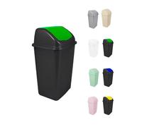 Cubo de Basura con Tapadera Basculante - 15L / 25L / 30L / 50L - Papelera Ideal para Cocina, Baño y Oficina