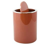 Cubo de basura de baño Kamaka (6 l, Plástico, Terracota)