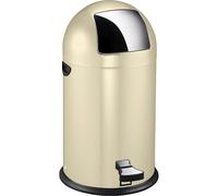 Cubo de basura de trampilla con pedal EKO, capacidad 33 l, H x Ø 700 x 350 mm