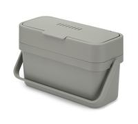 Cubo de basura DUO 30139 4 l, gris, plástico, Joseph Joseph