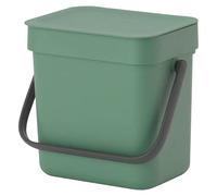 Cubo de basura empotrado Sort & Go (3 l, Plástico, Verde oscuro)
