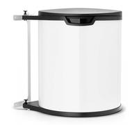 Cubo de basura integrado, 15 l, blanco, Brabantia