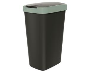 Cubo de basura multifuncional para reciclaje Keden CompactaQ con tapa de 45L