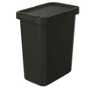 Cubo de basura Papelera Keden SYSTEMA color negro reciclaje 12 litros