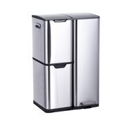 Cubo de basura Sistema de separación 3 compartimentos Cocina