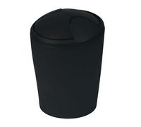 Spirella Papelera basculante MOVE – Tapa extraíble, fácil de limpiar, Blanco 2 L