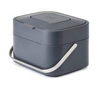 Cubo de basura STACK, 4 l, gris grafito, Joseph Joseph