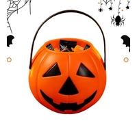 Cubo De Calabaza - Cesta Con Asa Portátil, Cubo De Almacenamiento De Bocadi