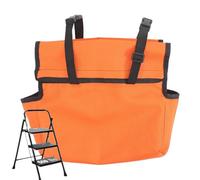 Cubo de escalera -Alf-herramienta de herramientas | Escala de carrito de gran capacidad | Accesorio de escalera, de herramientas de mantenimiento de carga, organizador de escalera pesada