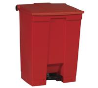 Cubo de pedal, industria Rubbermaid, de polietileno