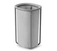 Cubo para la colada DUO 5000002 50 l, gris, metal, Joseph Joseph