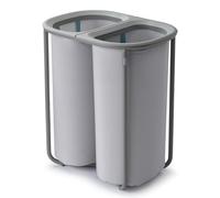 Cubo para la colada DUO 5000003 80 l, gris, metal, Joseph Joseph