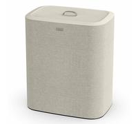 Cubo para la colada TOTA TRIO 50021 90 l, ecru, textil, Joseph Joseph