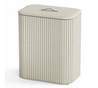 Cubo para la colada TOTA TRIO LUXE 5000008 90 l, ecru, bambú, Joseph Joseph