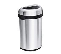 Cubo de basura abierto simplehuman, capacidad 60 l, A x H x P 470 x 760 x 333 mm