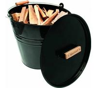 Cubo Valiant Fireside | Coal Skuttle | Para madera y combustible | Metal...