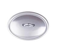 Cubra Las ollas Agnelli Oval de Aluminio, Plata, 34x23 cm