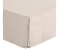Cubre Canapes 150x190 / 200 cm Funda Somier Cama 150 cm - Color Rayas Beige