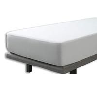 Cubrecolchón de bambú, de la marca Velfont, viscosa, Blanco, King Size (150x190/200cm)