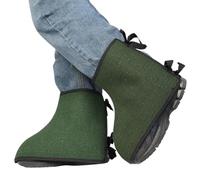 Cubrezapatos Para Soldadura - Protectores Para Botas De Soldadura Cubrezapatos | Accesorios De Seguridad Ligeros Antideslizantes Protección Para Trabajo En Talleres Industriales De