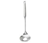 Cuchara de albóndigas - Prensa de cocina de acero inoxidable para cocinar | Material de acero inoxidable con mango largo y diseño de agujero de drenaje que permite una forma rápida y sin esfuerzo de