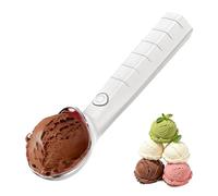 Cuchara de calentada - Cuchara de galletas recargable con disparador, dosificador automático de calor de acero inoxidable | Cuchara de postre eléctrica congelada rápida para golosinas, porcio
