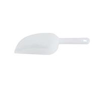 Cuchara de hielo de plástico, 1/3 cucharas de helado, cuchara de hielo de cocina para máquina de hielo, cucharas pequeñas de alimentos, cucharas medidoras transparentes, pala de bandeja de hielo (1