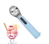 Cuchara eléctrica de postre - Componente de calefacción interna de 20 cm, dispositivo de fusión térmica antiadherente, servidor de alimentos duros recargable para panaderías, dulces, cupcakes