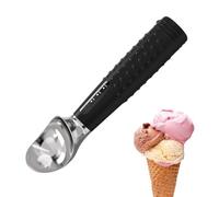 Cuchara eléctrica para helado, herramienta para servir postres calentados, utensilio de cocina de 20 cm con calefacción, material de acero inoxidable portátil, cuchara de postre con estilo ergonómico