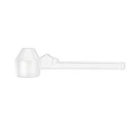 Cuchara Embudo - Dispensador Medidor Deslizante Reutilizable | Cucharas Dosificadoras de Polvo para Café Molido | Para Proteína Fórmula Suplemento Botellas Agua Hogar Cocina Viaje