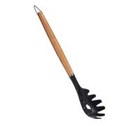 CUCHARA ESPAGUETIS NYLON MANGO MADERA DE HAYA 32CM 32x6x3cm Black wood