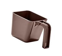 Cuchara medidora de hielo profesional para cafés y tiendas de té con leche, aberturas ergonómicas y anchas para recoger fácilmente los utensilios del hogar