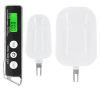 Cuchara medidora digital, 0,05–500 g, 80 ml + 30 ml, acero inoxidable, color