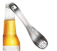 Cuchara multiusos exprimidor de ajos - Ajo robusto con colador de cocina rallador para y función separa huevos, práctica herramienta de cocina para el uso diario | Para la preparación de los Pas