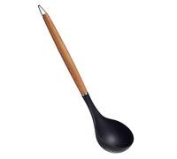 CUCHARA NYLON MANGO MADERA DE HAYA 32,5CM 33x8x3cm