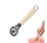 Cuchara para helado de metal,Sacabolas Ergonómico Antideslizante Inoxidable,Cuchara para helado de acero inoxidable - Para Melones, Sorbete, Sandía, Fruta, Postre, Cocina, Servicio, Hogar, Picnic