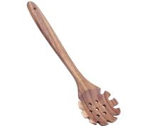 Cuchara perforada para espaguetis, Good Grips Cucharón de madera para espaguetis, Colador de Fideos, Servidor para Pasta, Utensilios de Cocina, 32 cm/12,6 pulgadas