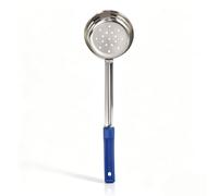 Cuchara Y Cucharón De Café Plano Con Gancho, Porcionador De Alimentos De Acero Inoxidable, Cucharón De Sopa De Cocina, Cuchara Medidora Para Cocina(agujero azul de 8 oz)