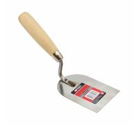 Cucharón de yesero awtools acero inoxidable espátula 80 mm con mango