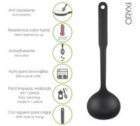 Cucharon servir cocina nylon basic 32 x 9.5 cm.