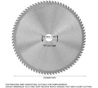 Cuchilla circular de 40T para desbrozadoras, repuesto para herramientas de jardinería, ideal para cortar madera, hierba y arbustos