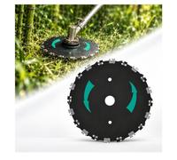Cuchilla de Desbrozadora para Ryobi One+ 18V de Repuesto | Dientes en el borde para césped, maleza, bordes crecidos, matorral ligero y trabajos habituales de desbroce