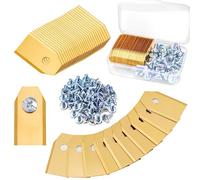 Cuchilla Desbrozadora 45 Piezas Cuchillas Automower en Titanio Cuchillas para Robot Cortacésped con Tornillos Cuchillas de Repuesto Titanio para Robot Cortacésped Automower Accesorios